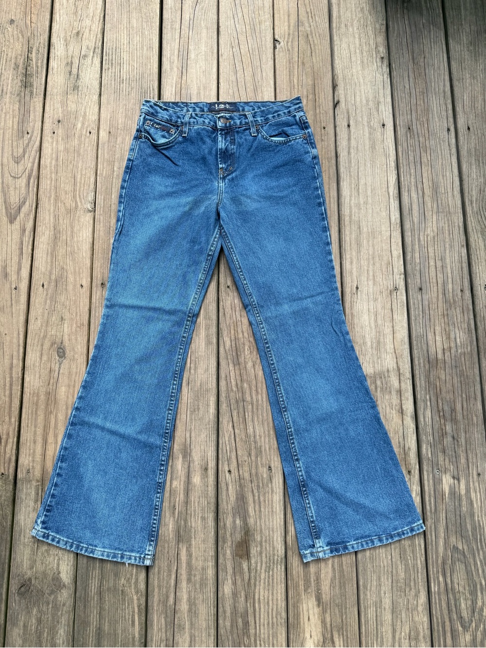 lei Women's Blue Bootcut Jeans